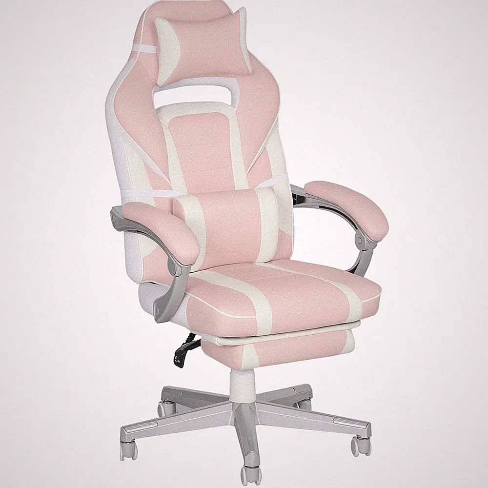 HOMCOM PU Leather Gaming Chair with Footrest 150 Degree Reclining Back