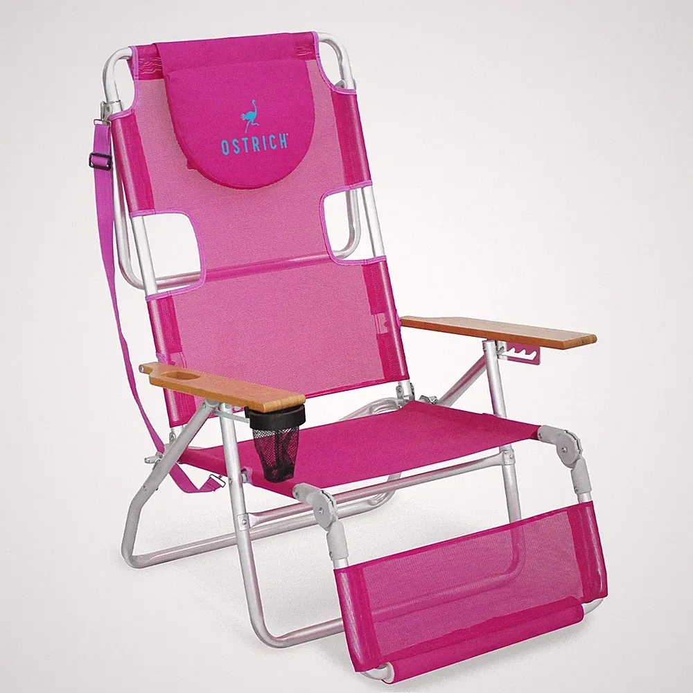 pink outdoor lounge chairs recliners