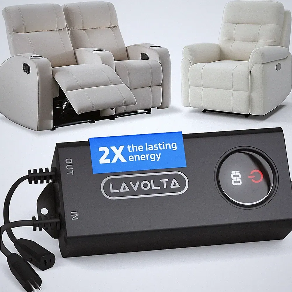 Rechargeable 5200 mAh Recliner Battery Pack (2 Pin) Long Life Sofa & Recliner