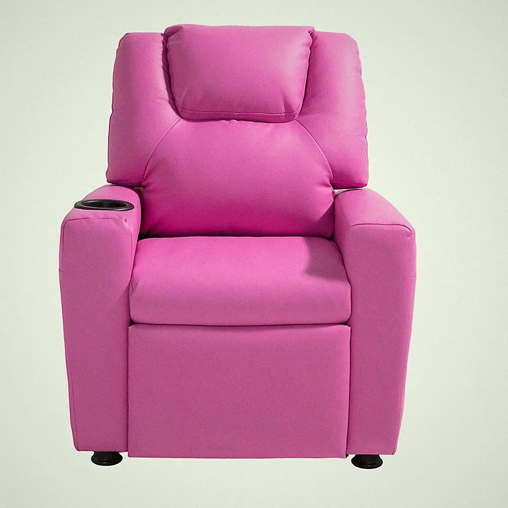 Pink Kids' Recliner
