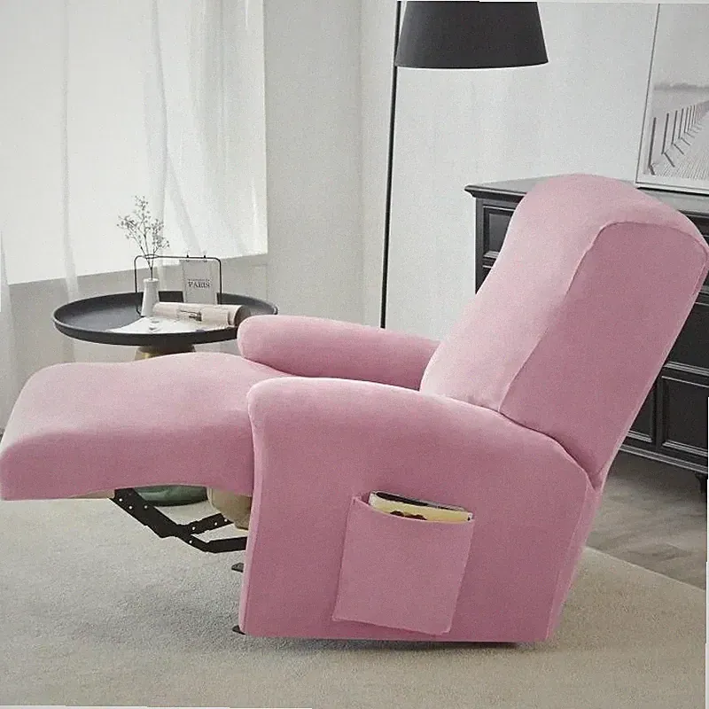 Velvet Recliner Sofa Cover Stretch Chair Cover Armchair Sofa Protector Slipcover